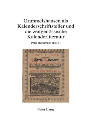 cover image of Grimmelshausen als Kalenderschriftsteller und die zeitgenössische Kalenderliteratur
